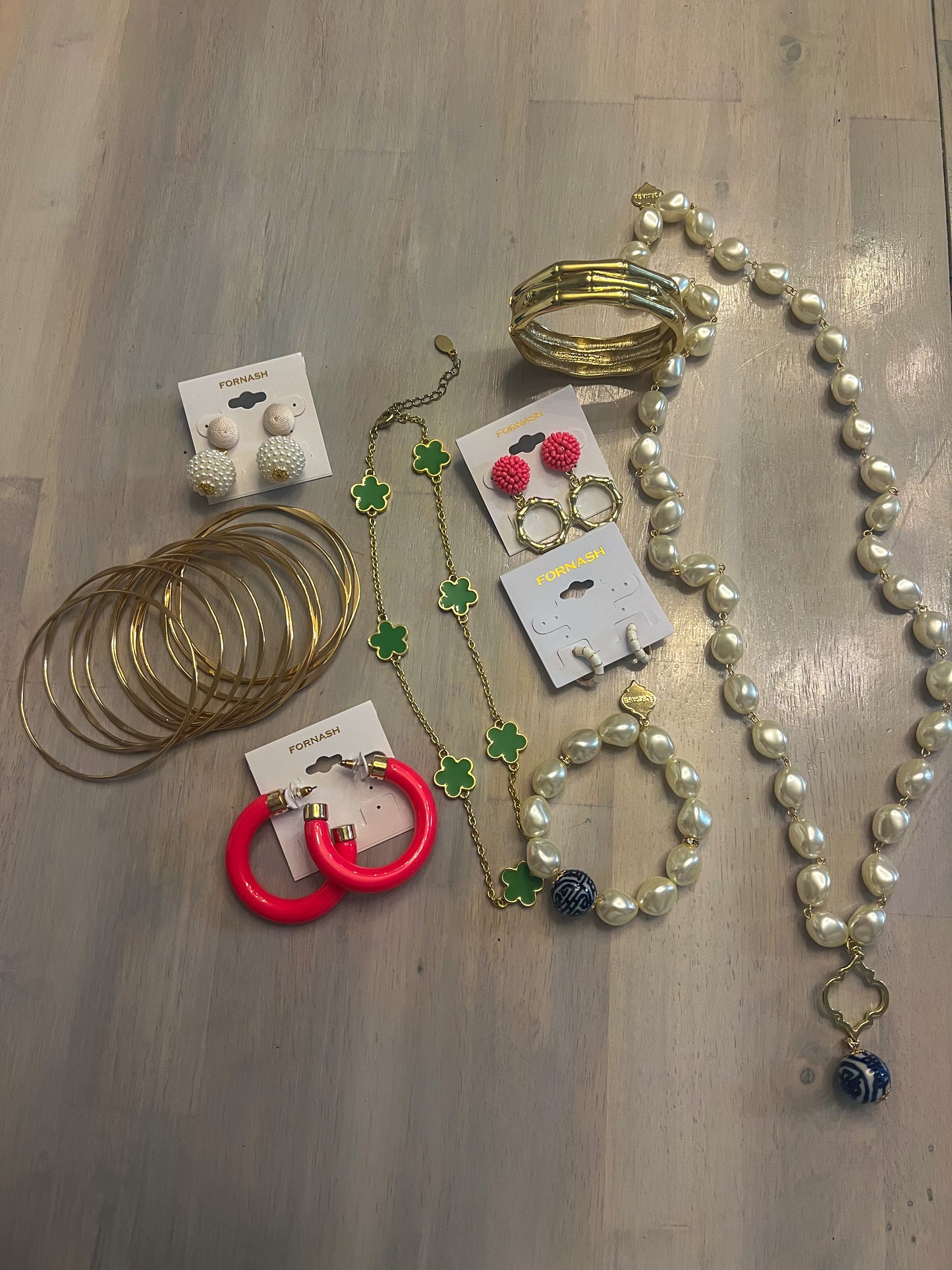 Green Short Chloe Necklace