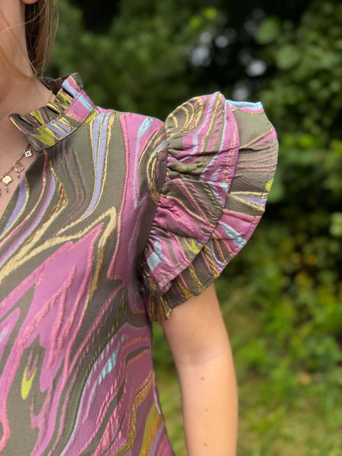 Abstract Marble Dress