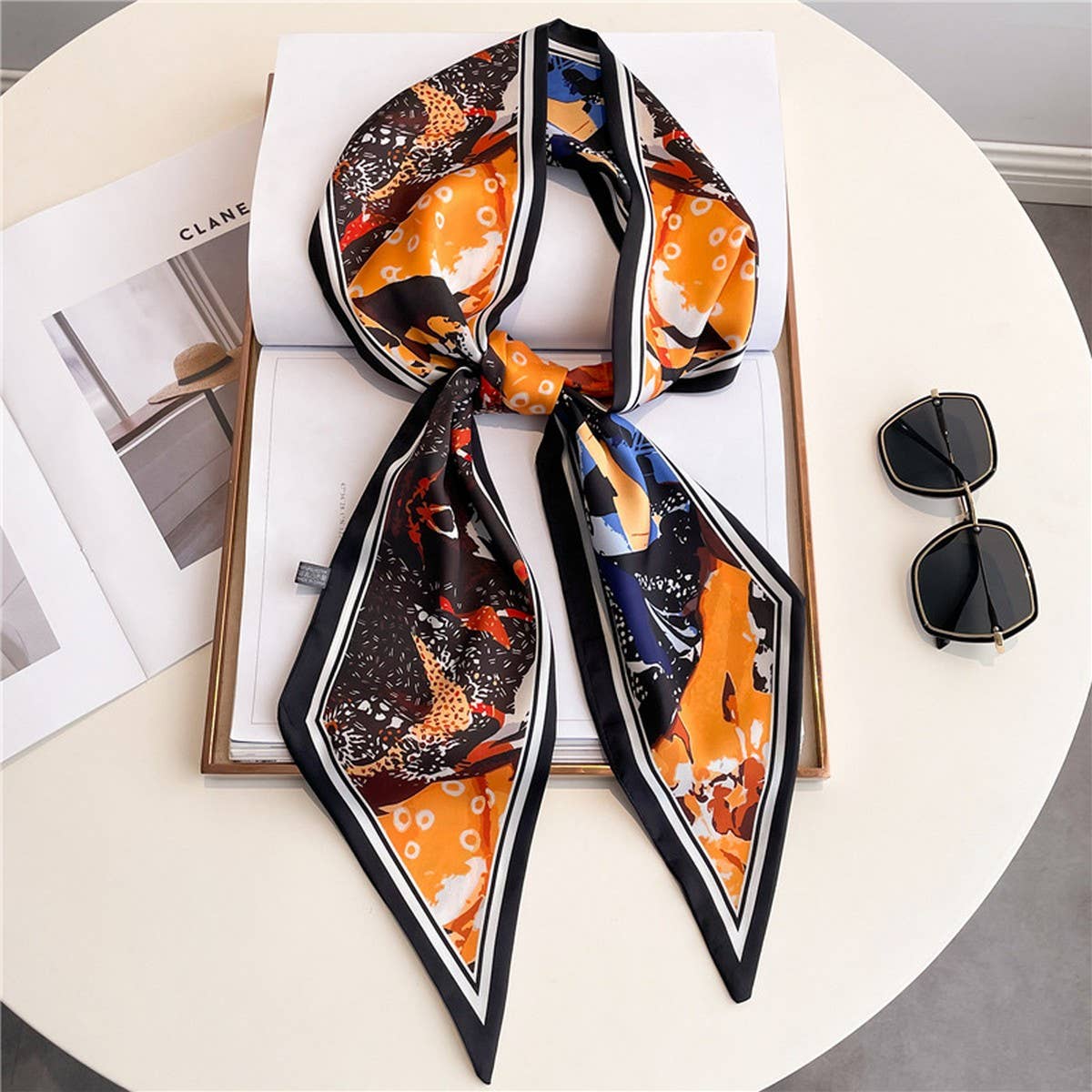 FASHIONABLE AND VERSATILE DOUBLE-LAYER HEAD SCARF_CWASC1513