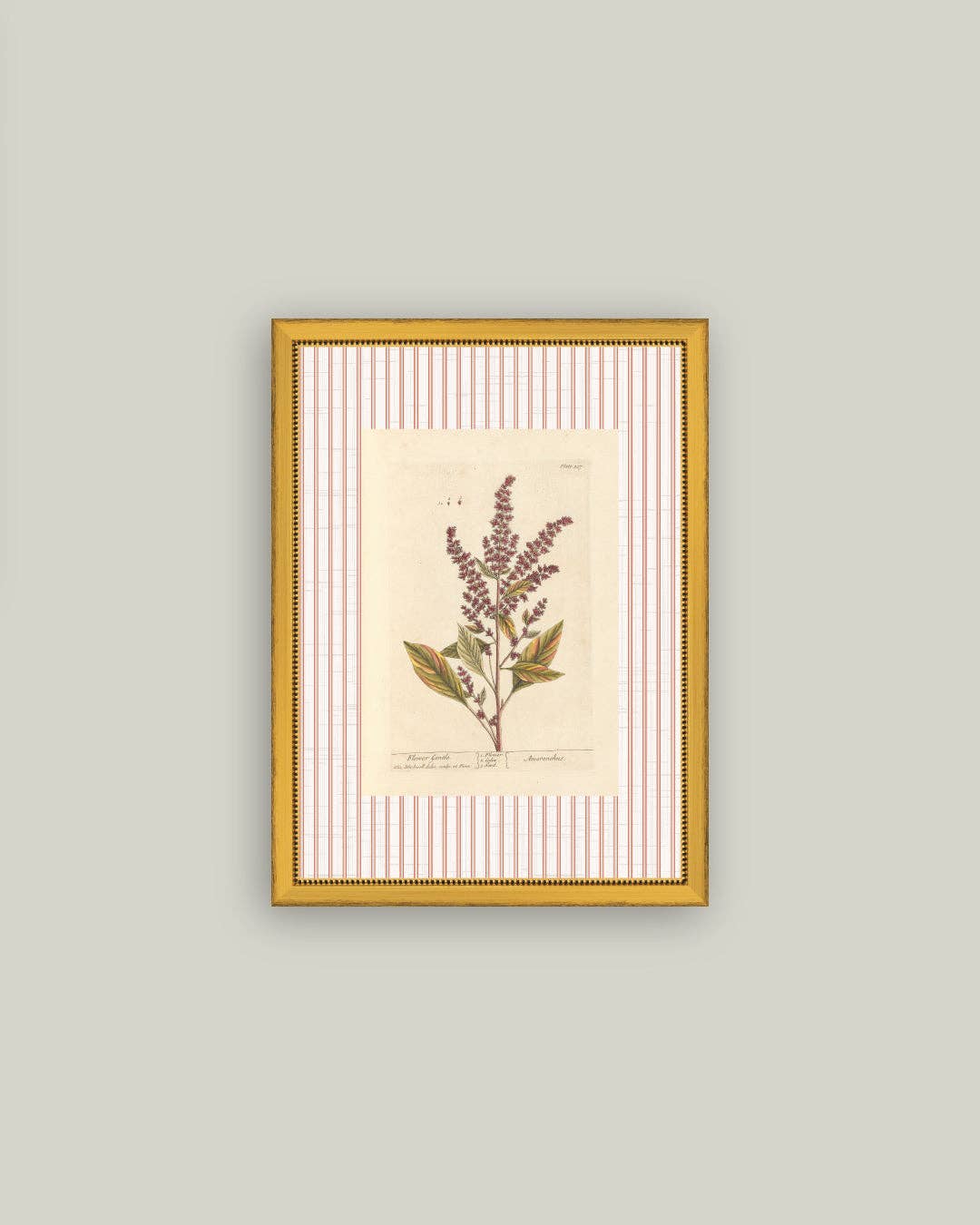 Flower Gentle Framed Antique Art