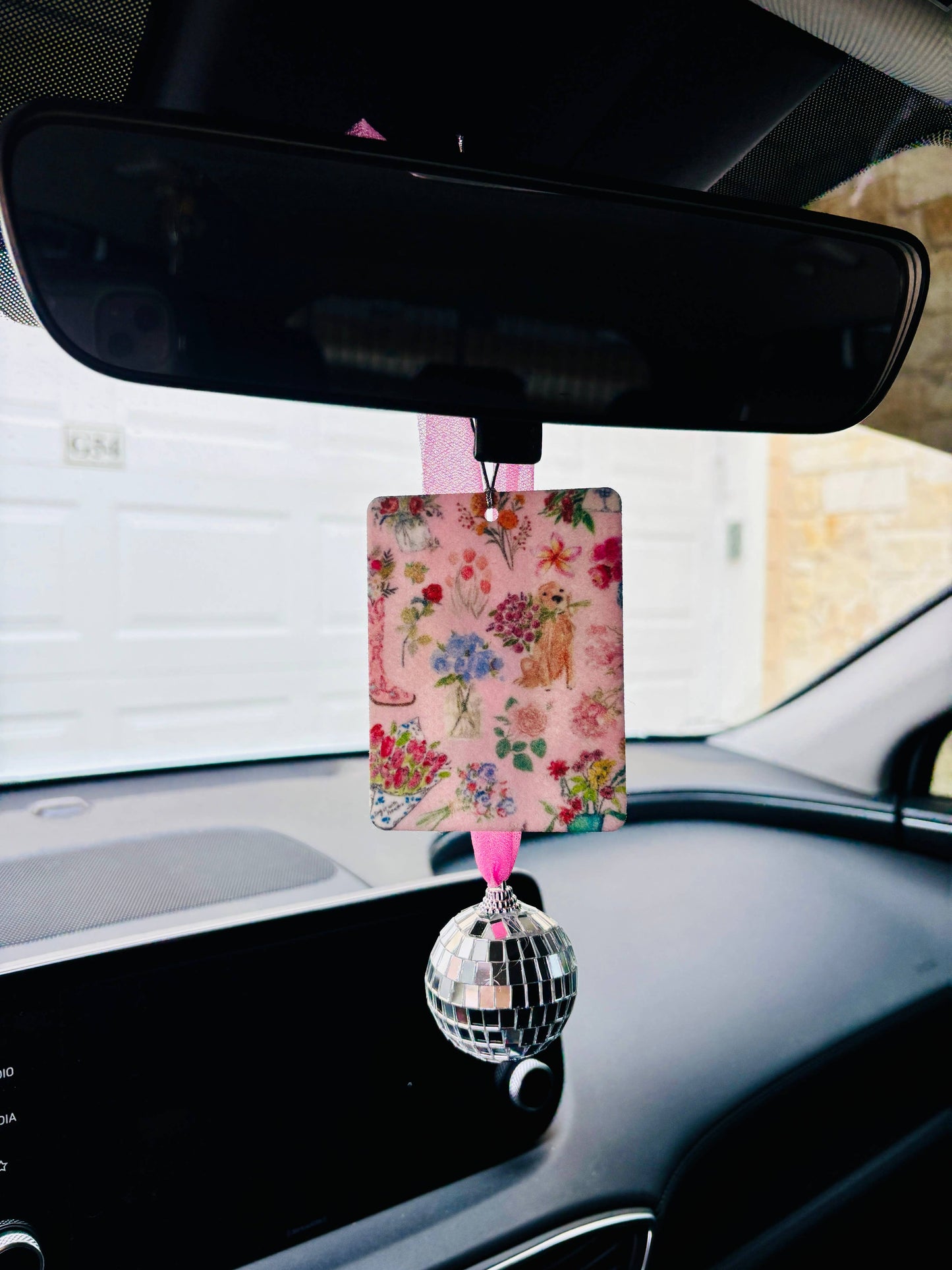 Coquette Trendy Felt Freshie Boutique Car Air Freshener