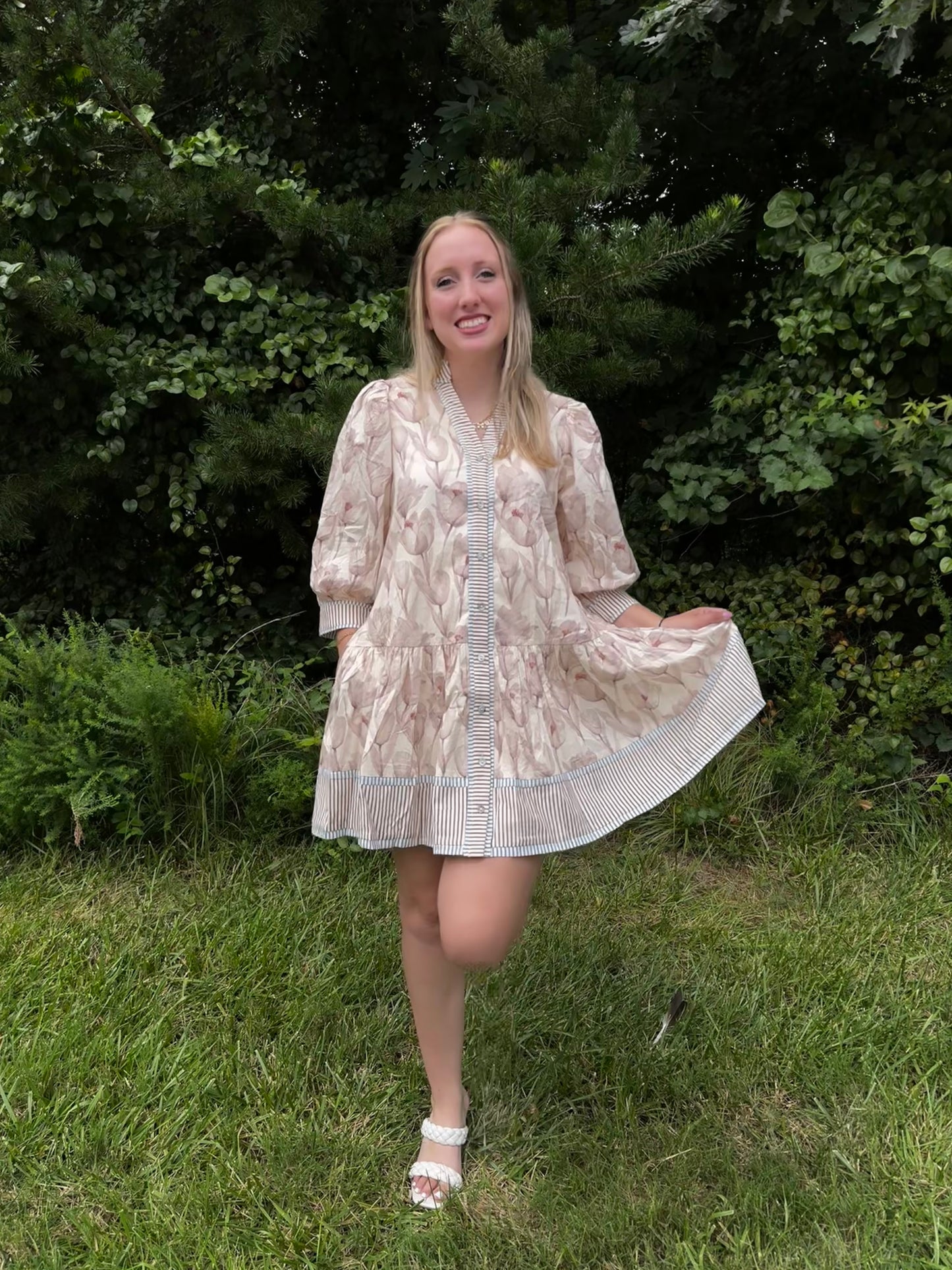 Autumn Florals Dress