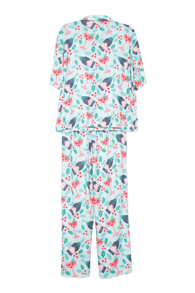 Holiday Champagne Matching PJs