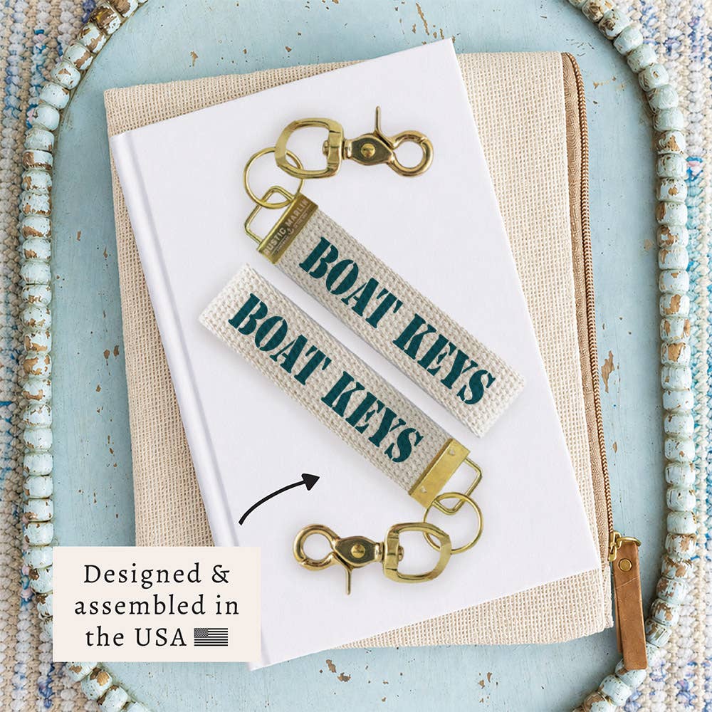 Boat Keychain | Nautical Keychain | Giftable Keepsake