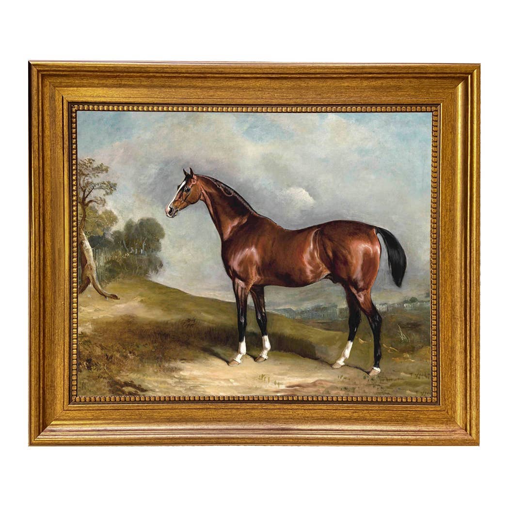 Portrait of Sultan Vintage Painting Print on Canvas