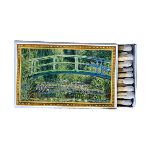 Matches • Art •Water Lilly Pond Monet•Home Decor for Candles