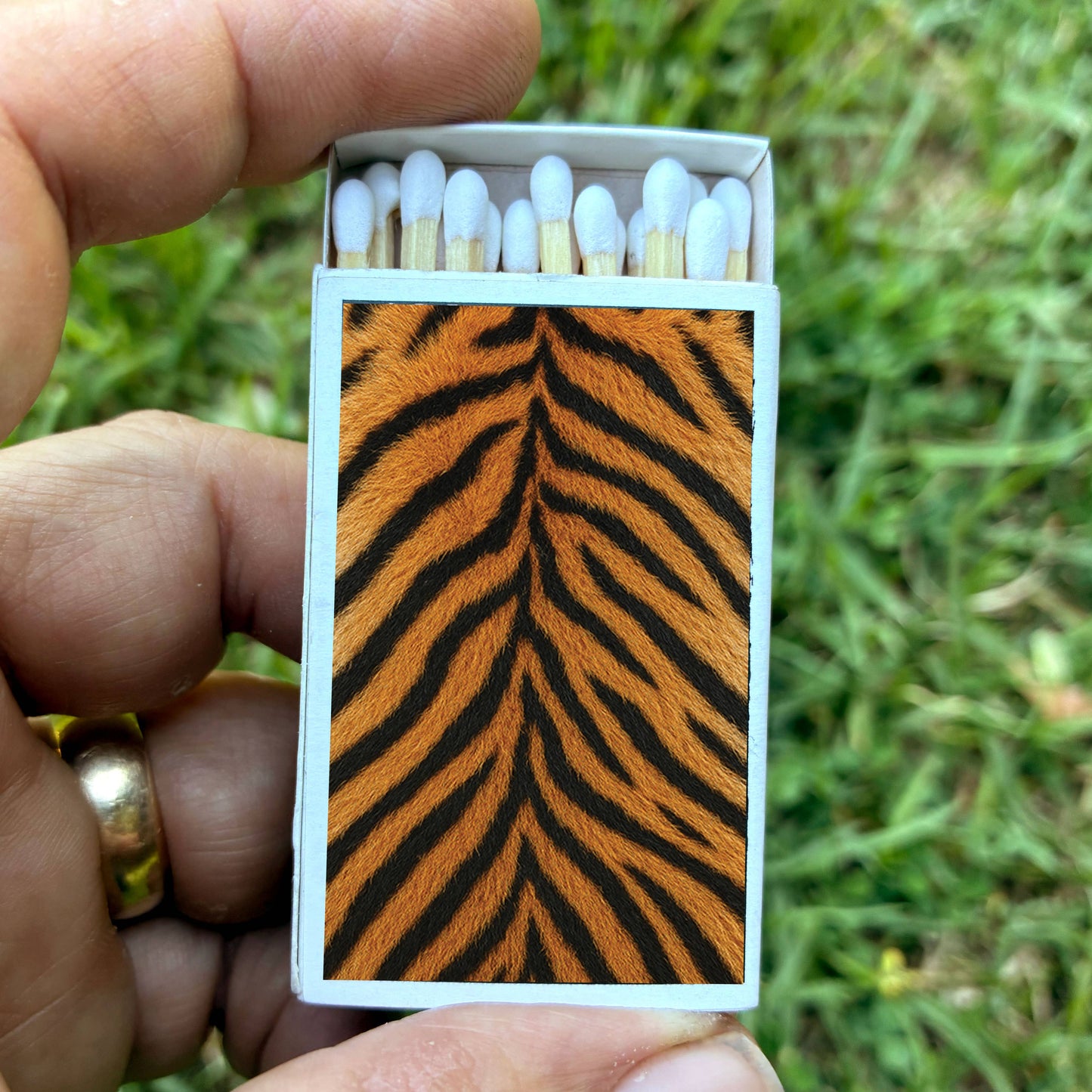 Matches • Tiger Skin • Home Decor for Candles and Incense