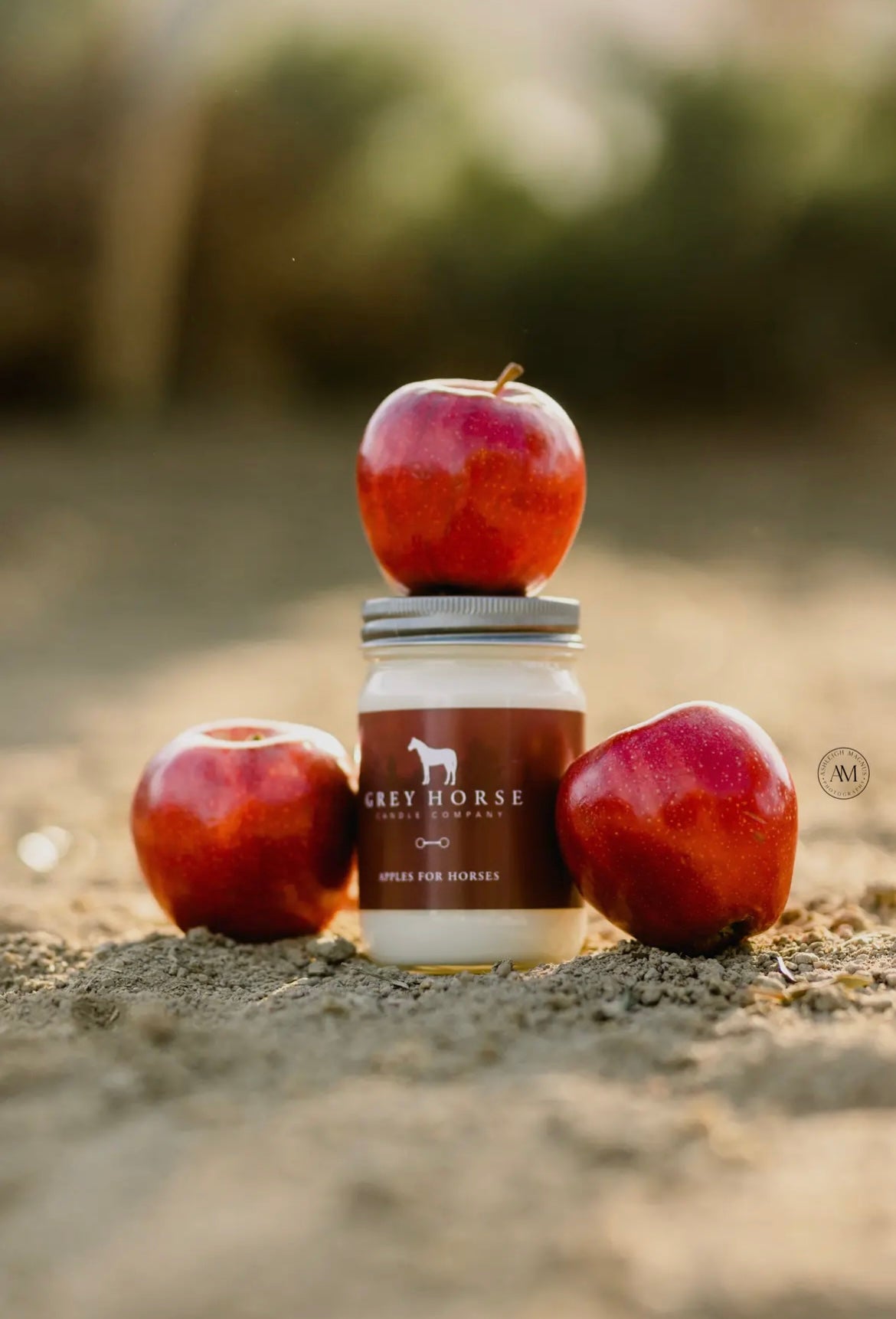 Apples for Horses Candle