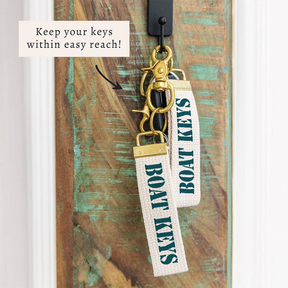 Boat Keychain | Nautical Keychain | Giftable Keepsake