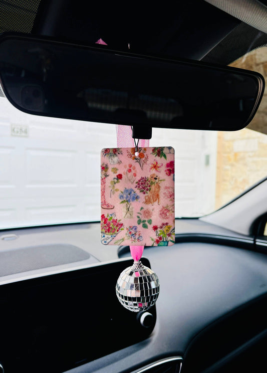 Coquette Trendy Felt Freshie Boutique Car Air Freshener