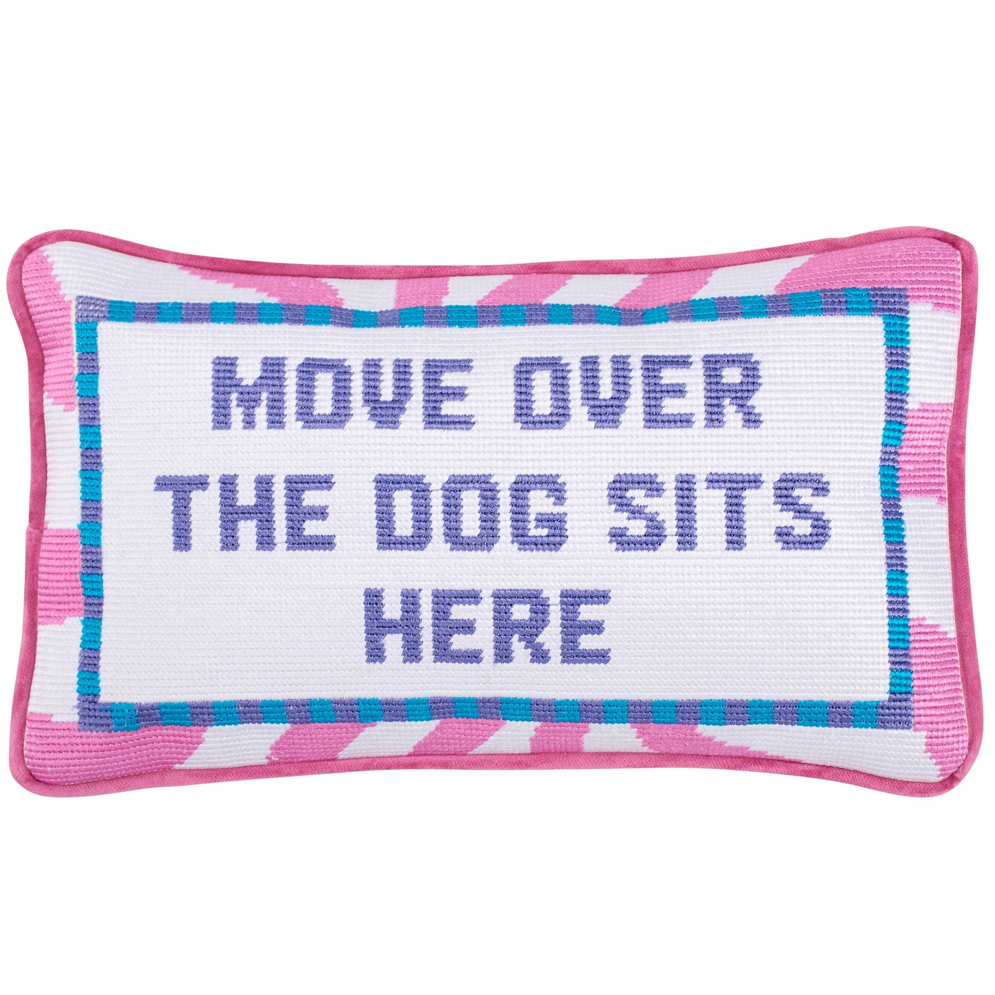 Move Over The Dog Sits Here Pillow