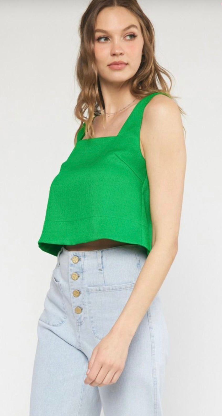 Kelly Green Tank Top