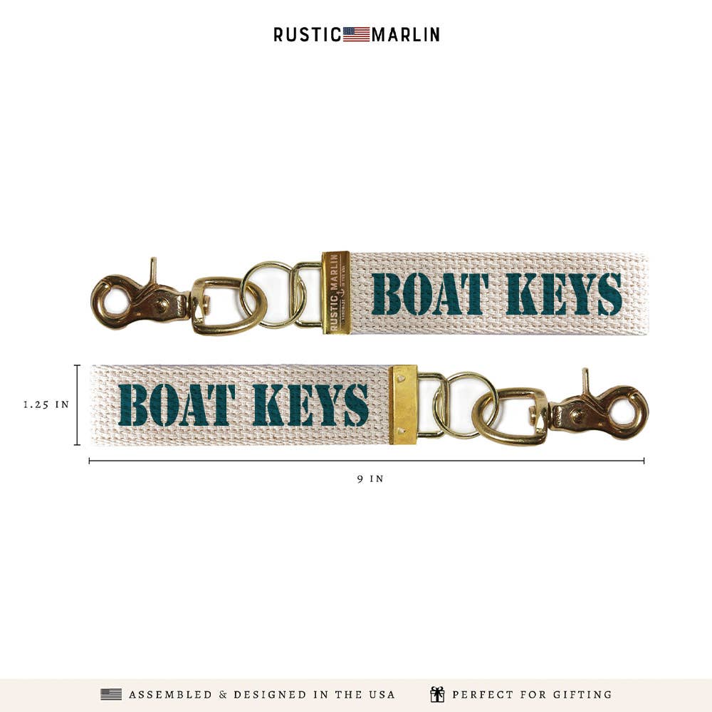 Boat Keychain | Nautical Keychain | Giftable Keepsake