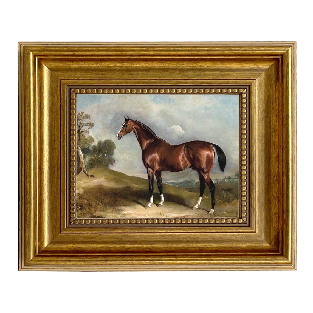 Portrait of Sultan Vintage Painting Print on Canvas