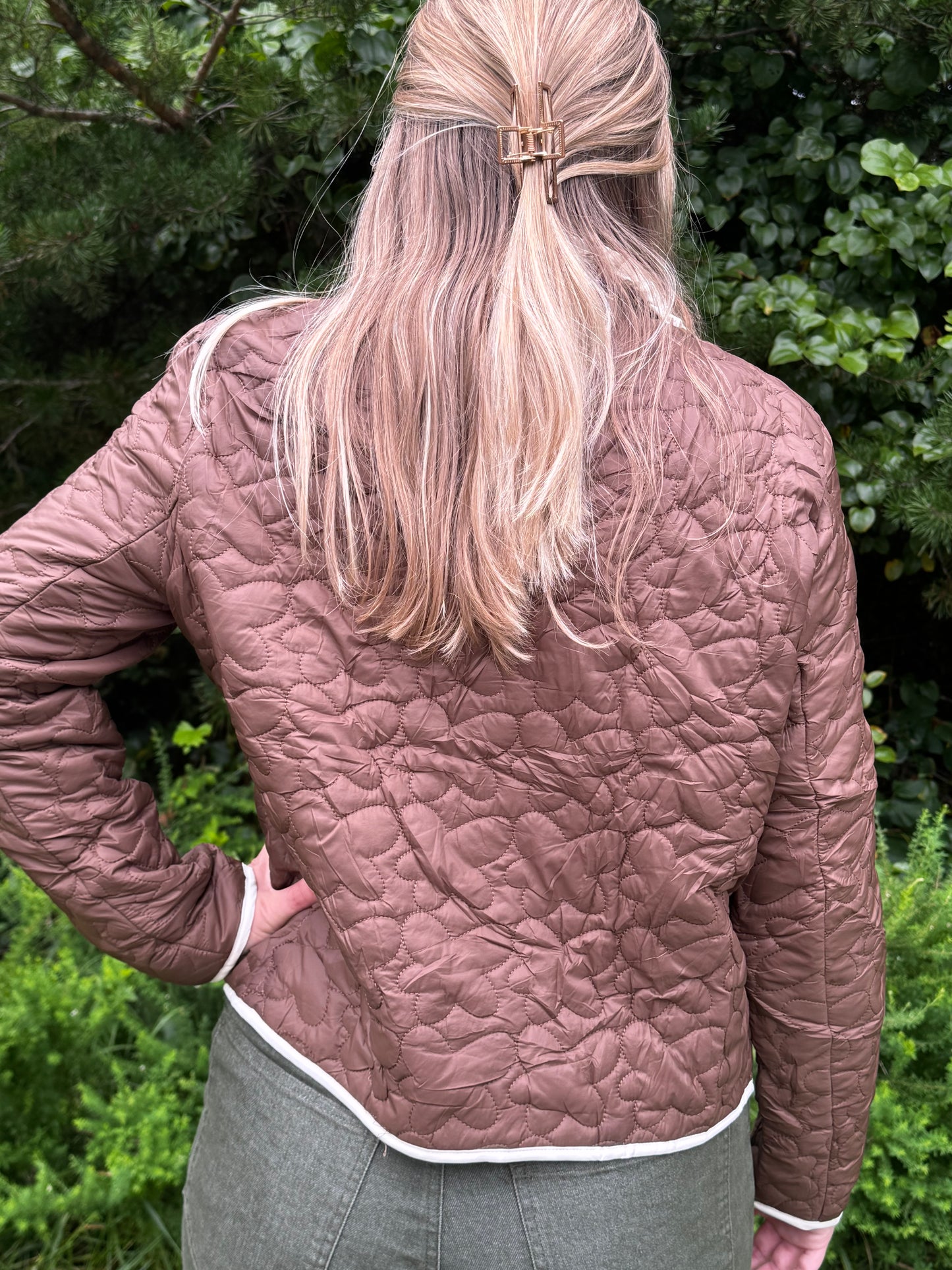 Mocha Quilted Jacket