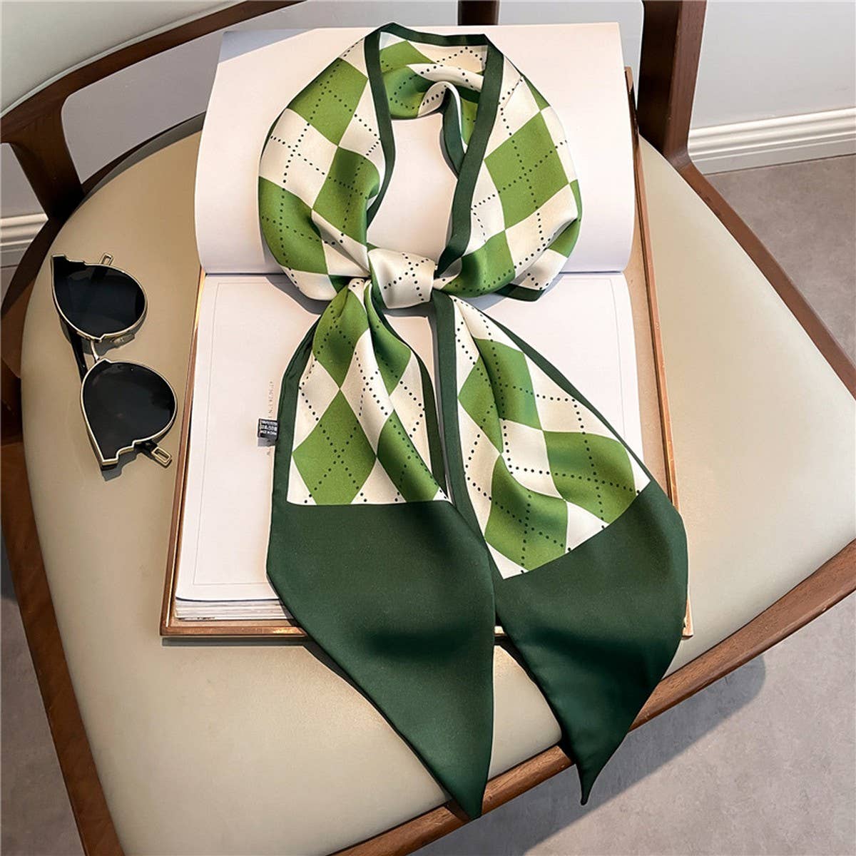 FASHIONABLE AND VERSATILE DOUBLE-LAYER HEAD SCARF_CWASC1513