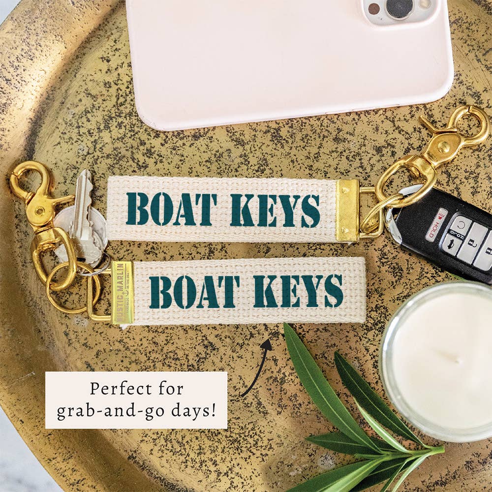 Boat Keychain | Nautical Keychain | Giftable Keepsake