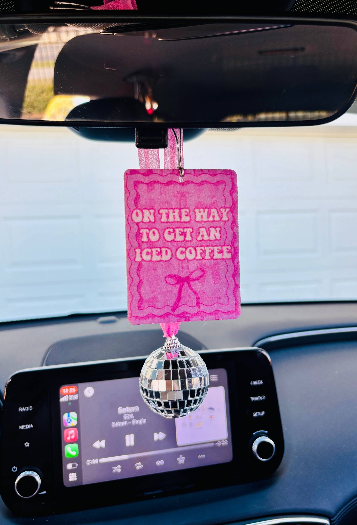 Valentine's Coquette Felt Freshie Boutique Car Air Freshener