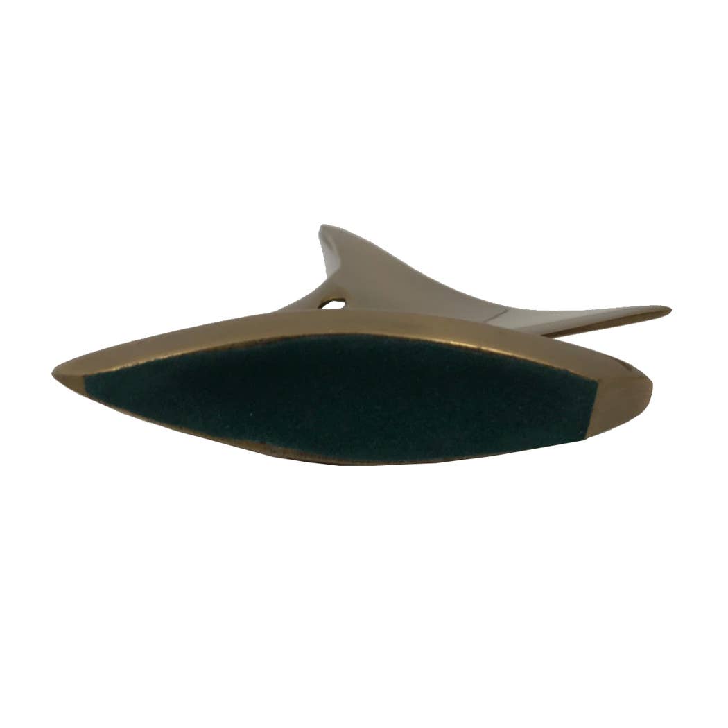 Antiqued Brass Sailboat Paperweight | 5-1/4" | Home Accents