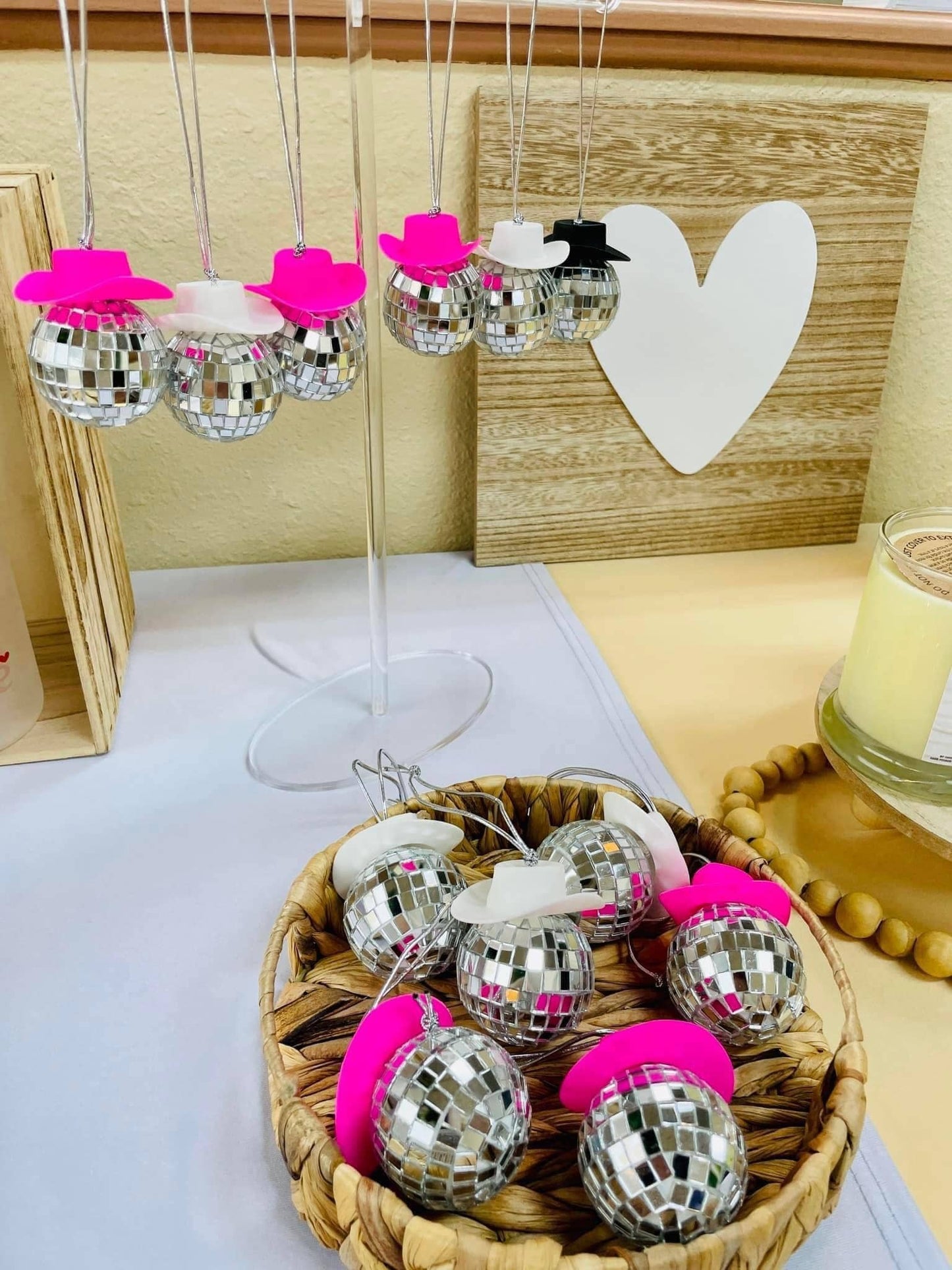 Disco Car Charm | Car Charm | Disco Cowgirl