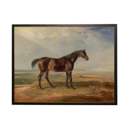 E Vintage oil painting reproduction