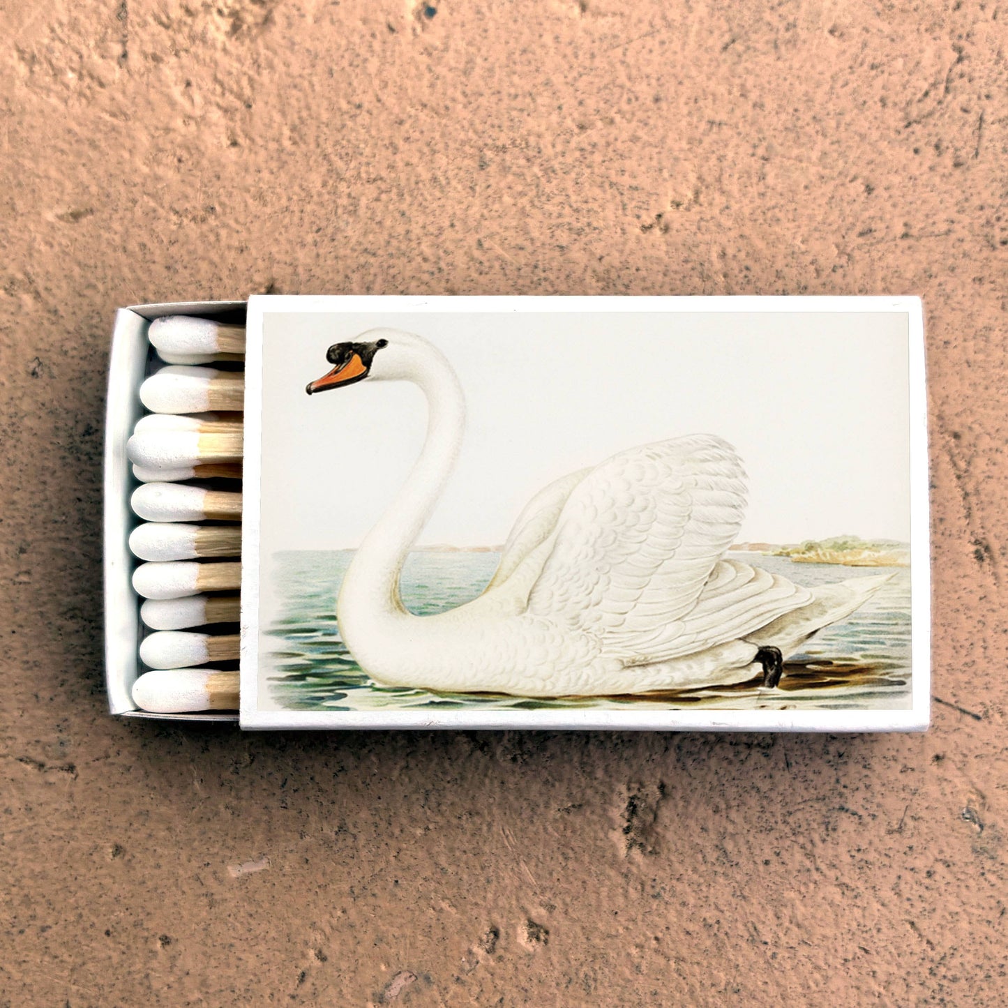 Matches • Swan Matchboxes • Home Decor for Candles & Incense