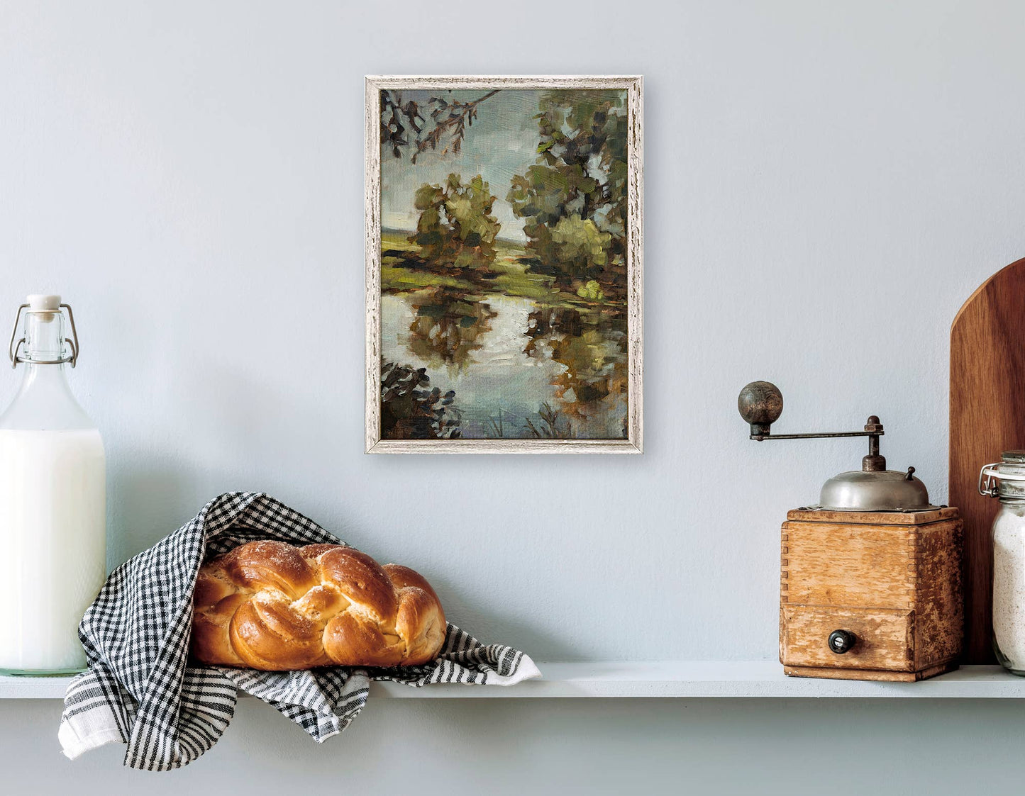 Wagner's Pond Mini Framed Canvas