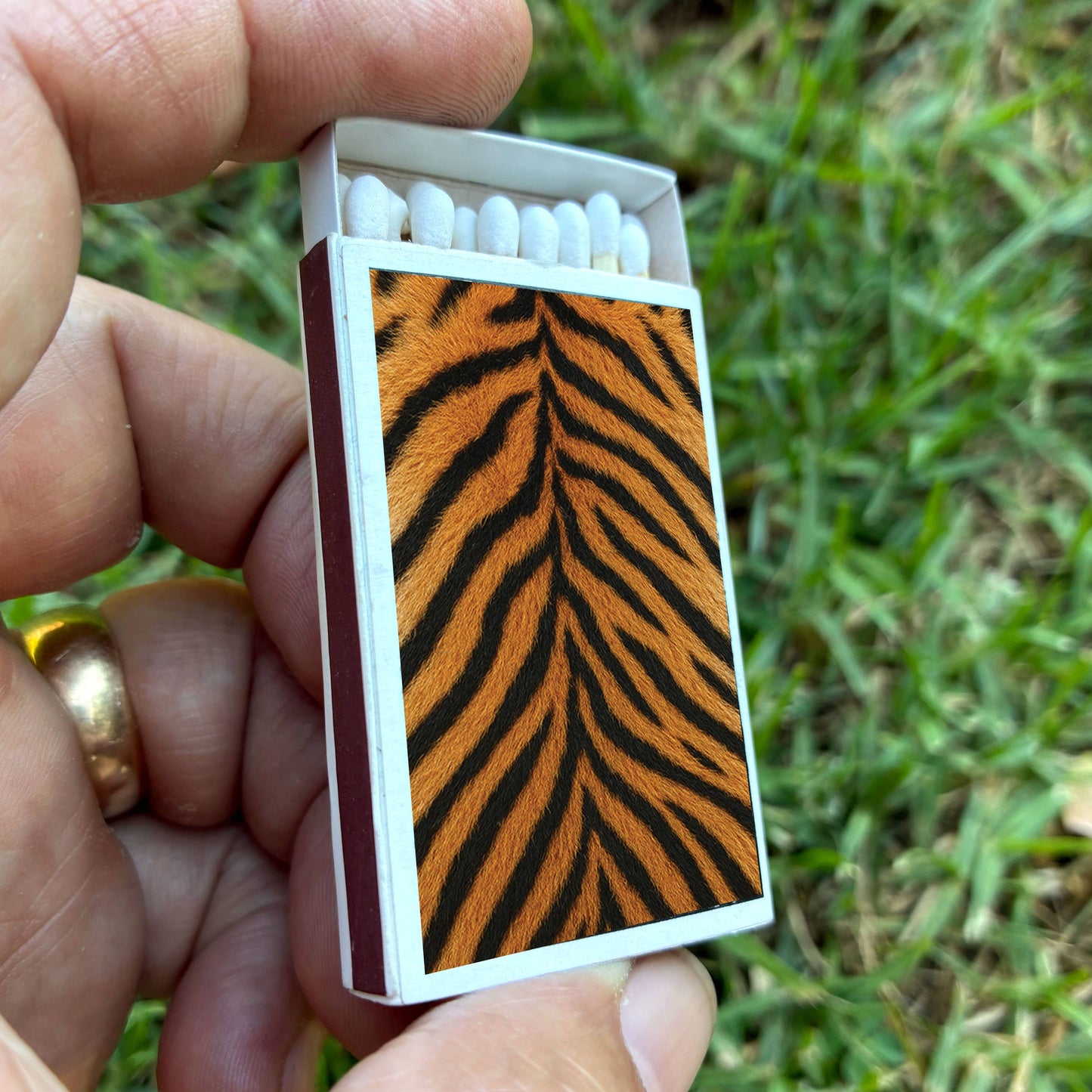 Matches • Tiger Skin • Home Decor for Candles and Incense