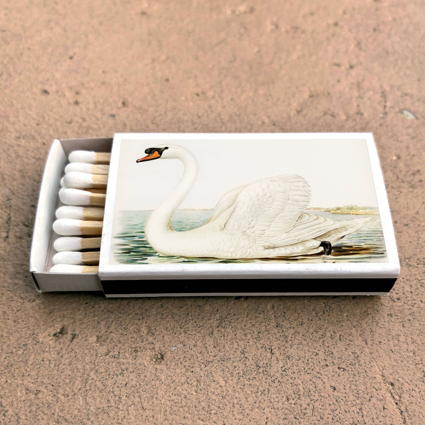 Matches • Swan Matchboxes • Home Decor for Candles & Incense